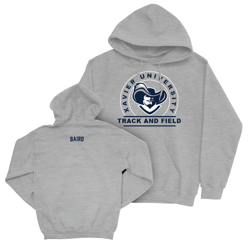 Women's Track & Field Sport Grey Logo Hoodie  - Brittany Baird