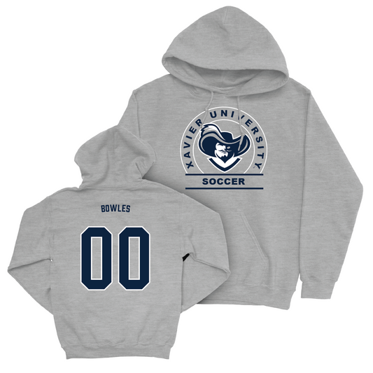 Women's Soccer Sport Grey Logo Hoodie - Ashley Bowles