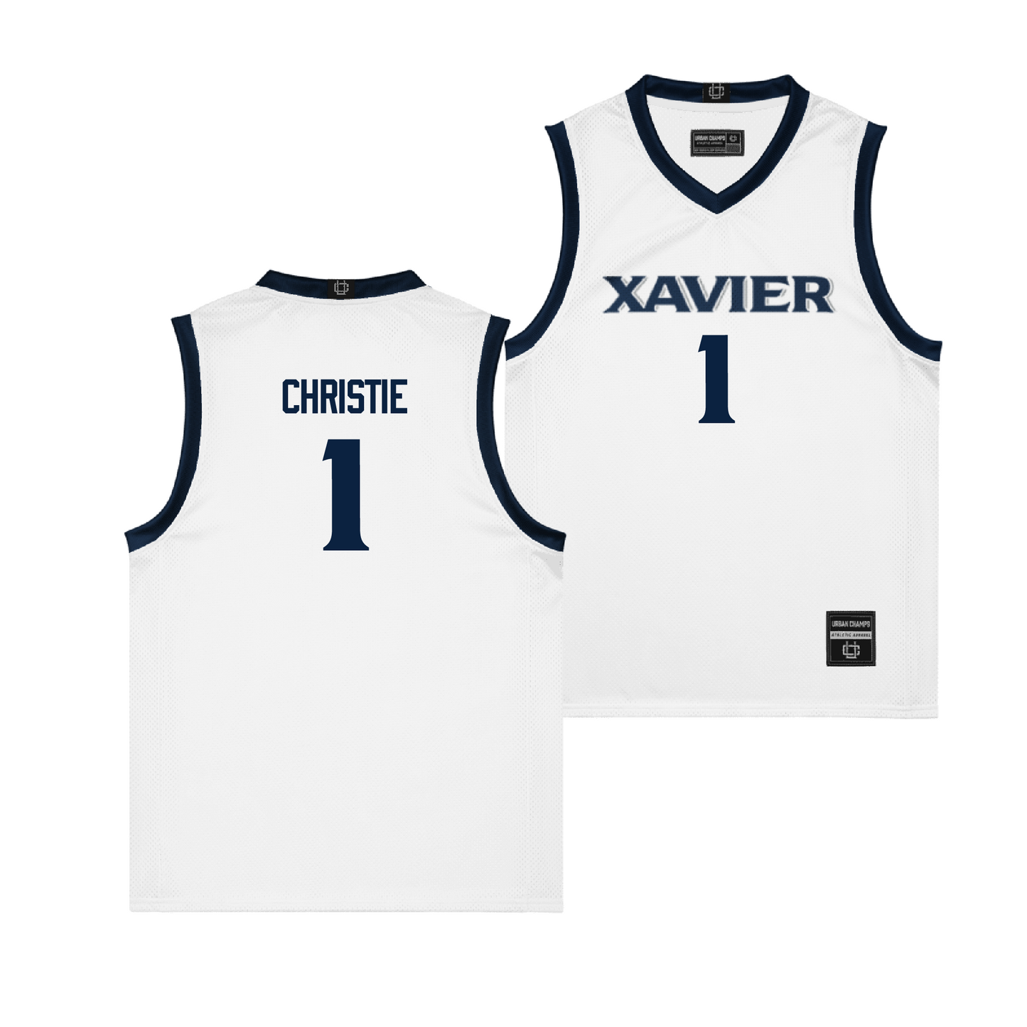 Xavier Women's Basketball White Jersey - Loren Christie