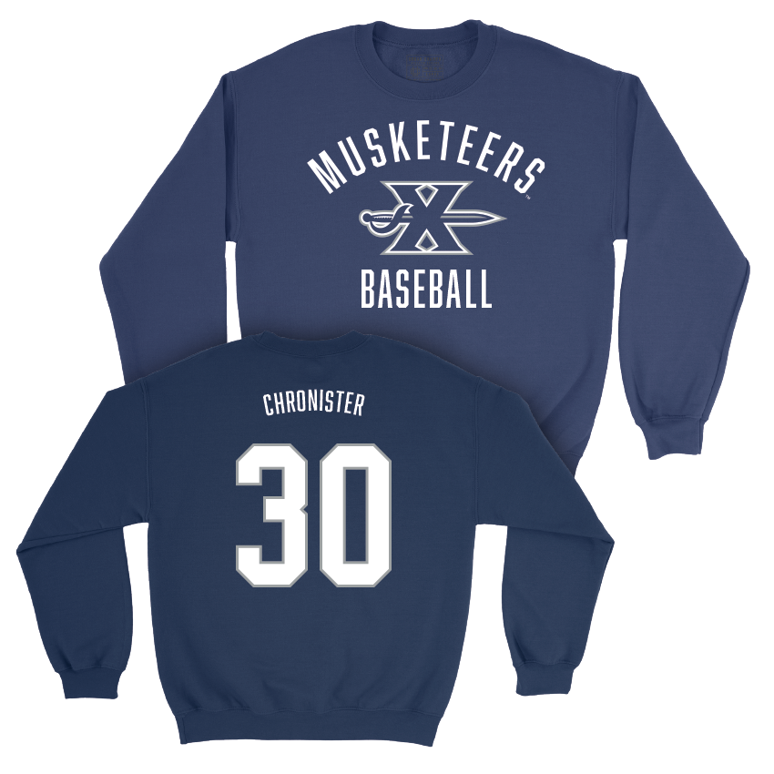 Baseball Navy Classic Crew  - Ashton Chronister