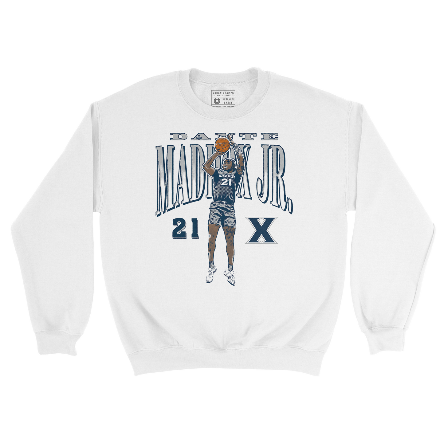 EXCLUSIVE RELEASE: Dante Maddox Illustrated White Crew