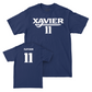 Men's Basketball Navy Wordmark Tee  - Cam'Ron Fletcher