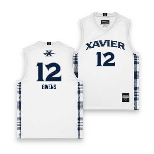 EXCLUSIVE: Xavier Winter Basketball Jersey  - MacKenzie Givens