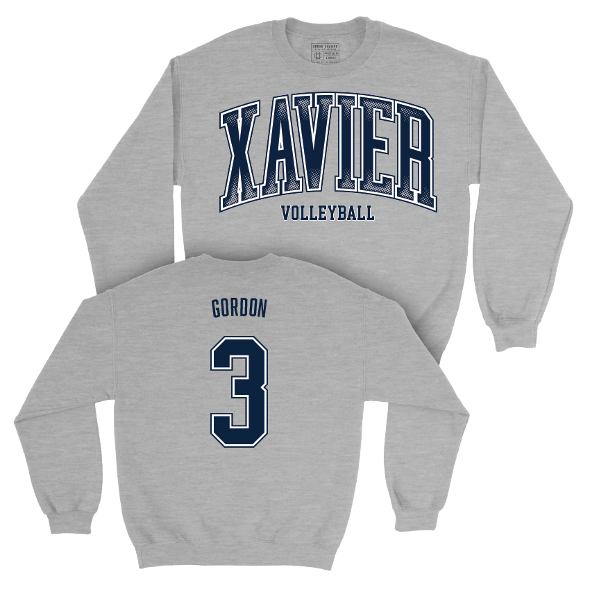 Women's Volleyball Sport Grey Arch Crew  - Jamison Gordon