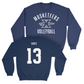 Women's Volleyball Navy Classic Crew  - Emma Grace