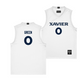 Xavier Men's Basketball White Jersey - Trey Green