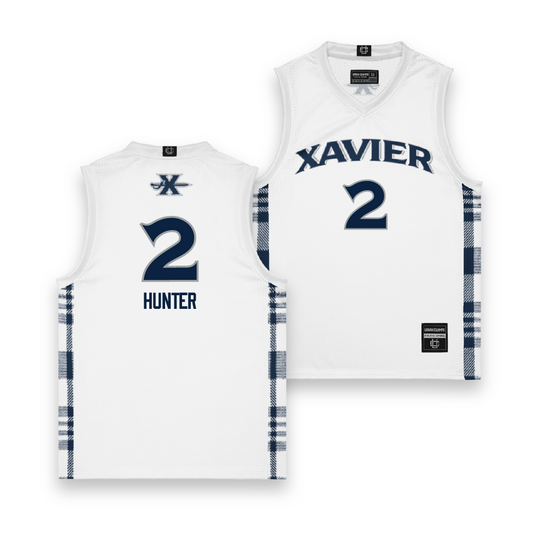 EXCLUSIVE: Xavier Winter Basketball Jersey - Jerome Hunter