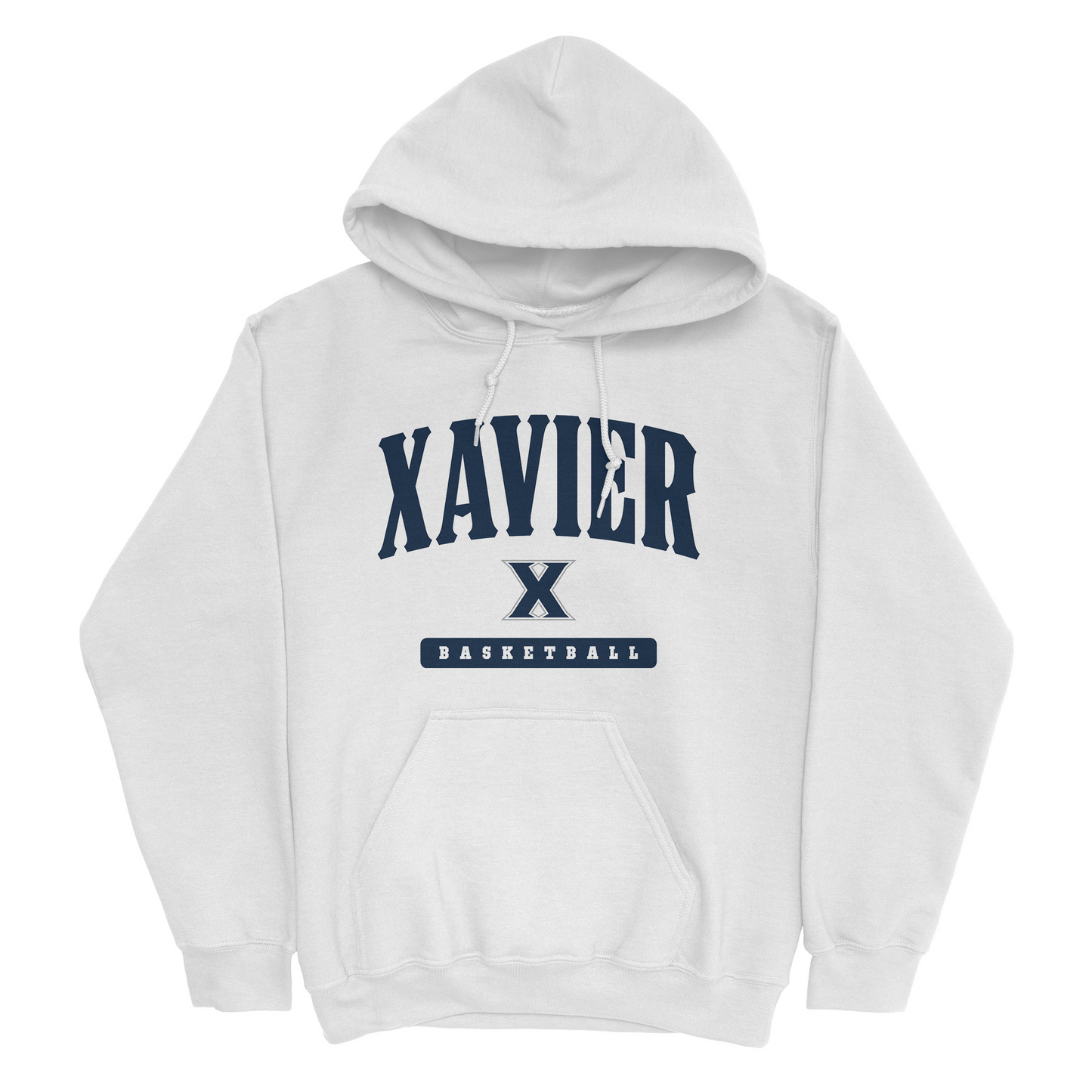 EXCLUSIVE RELEASE: Xavier Basketball "White Out" White Hoodie