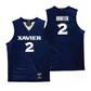 Xavier Men's Basketball Navy Jersey - Jerome Hunter
