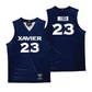 Xavier Women's Basketball Navy Jersey - Jordan Miller