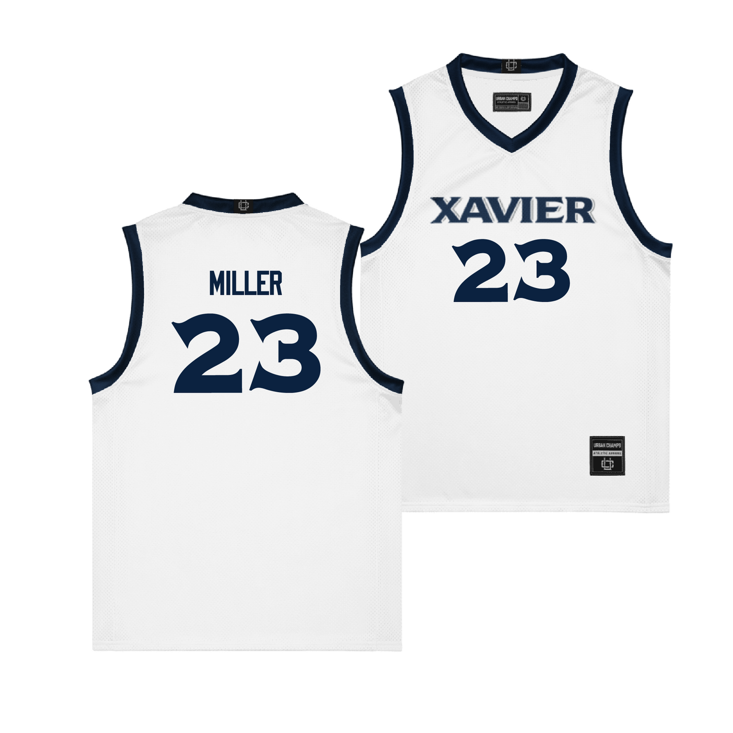 Xavier Women's Basketball White Jersey - Jordan Miller