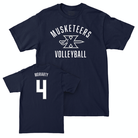 Women's Volleyball Navy Classic Tee  - Charlotte Moriarty