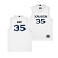 Xavier Men's Basketball White Jersey  - Bob Nunge