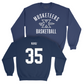 Men's Basketball Navy Classic Crew  - Bob Nunge