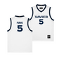 Xavier Women's Basketball White Jersey - Tae’lor Purvis