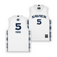 EXCLUSIVE: Xavier Winter Basketball Jersey - Tae’lor Purvis