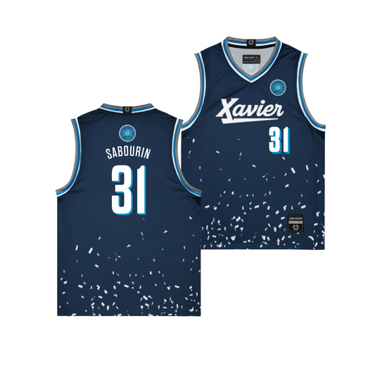 Xavier Mens Basketball 2025 Campus Edition Jersey - Ian Sabourin