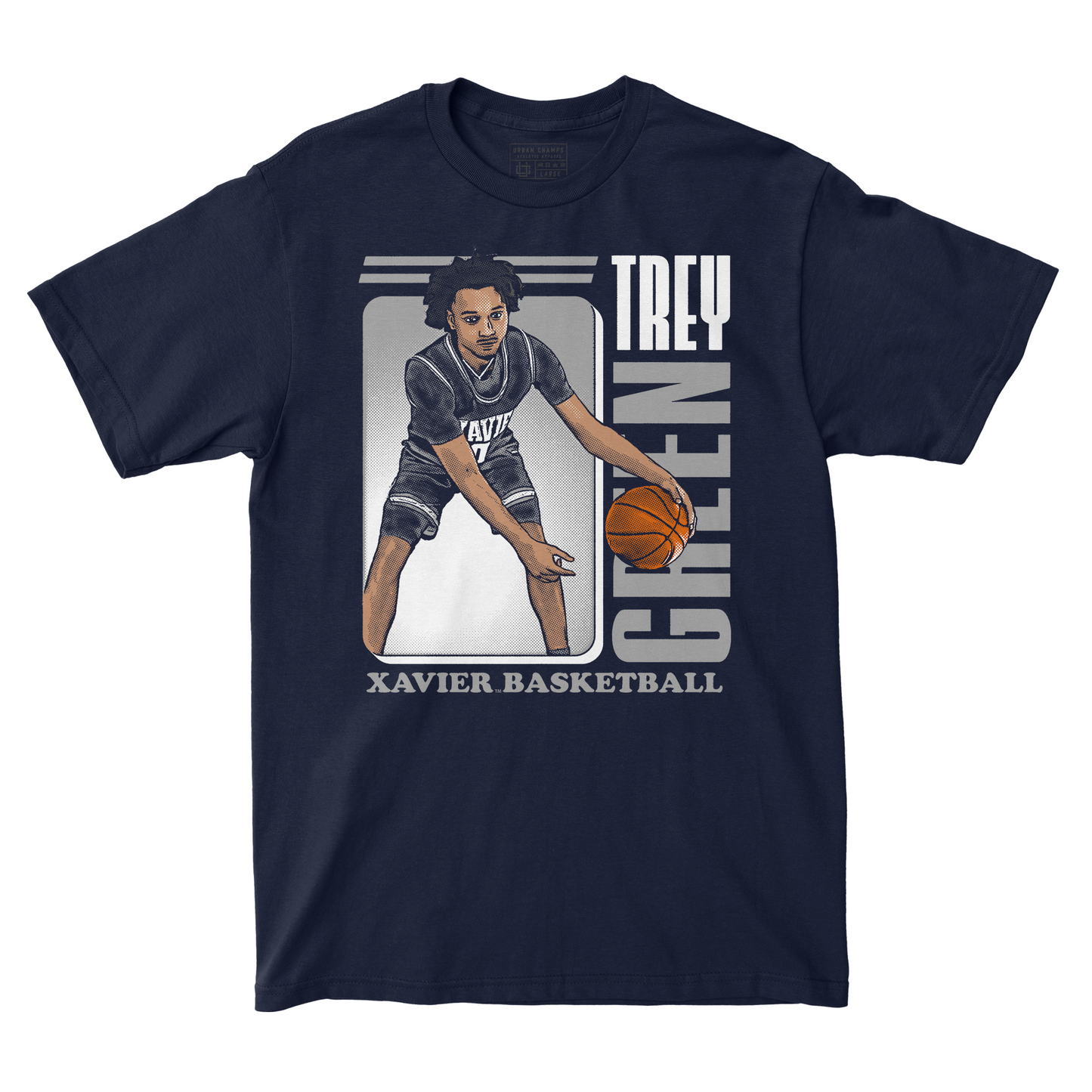 EXCLUSIVE RELEASE: Trey Green Illustrated Navy Tee