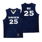 Xavier Men's Basketball Navy Jersey  - Michael Wolf