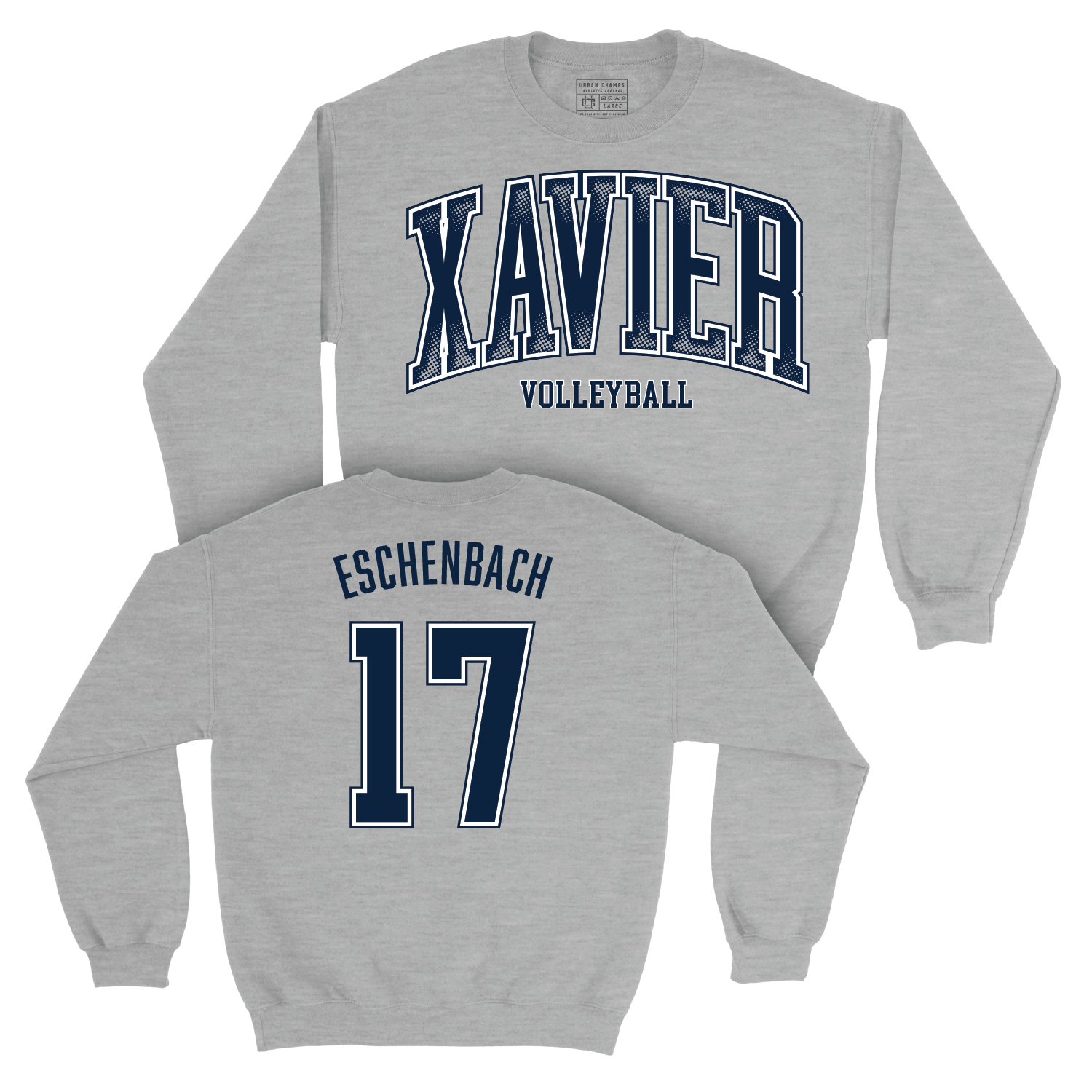 Women's Volleyball Sport Grey Arch Crew - Annie Eschenbach Youth Small