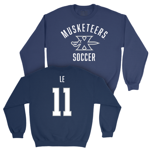 Women's Soccer Navy Classic Crew - Elise Le Youth Small