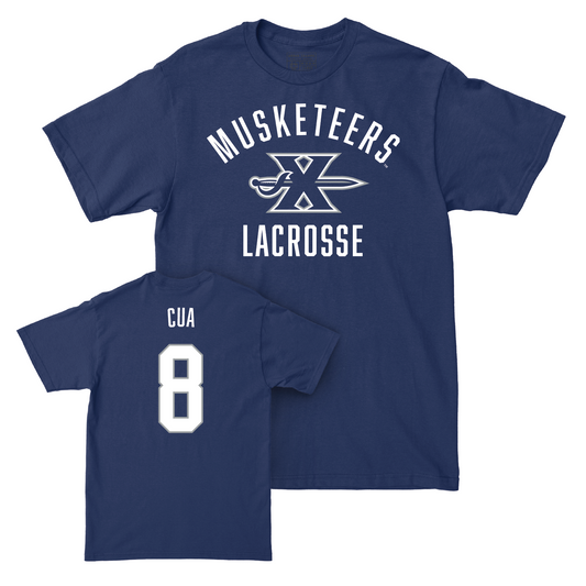 Women's Lacrosse Navy Classic Tee - Gianna Cua Youth Small