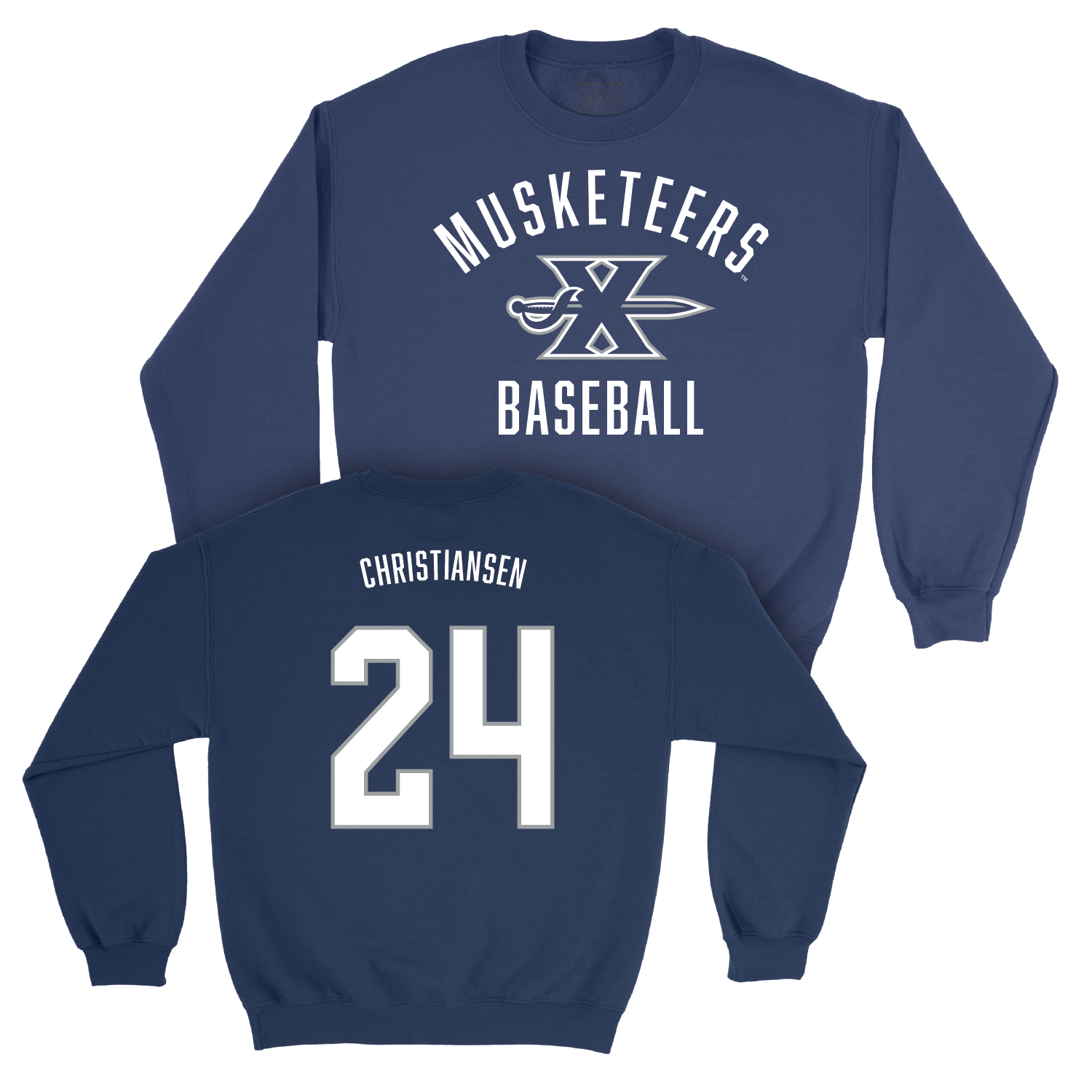 Baseball Navy Classic Crew - Hayden Christiansen Youth Small