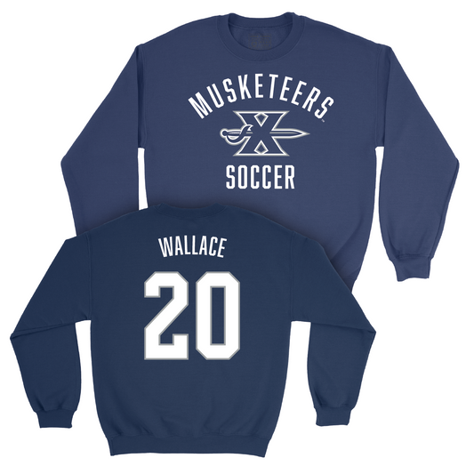 Women's Soccer Navy Classic Crew - Izzie Wallace Youth Small