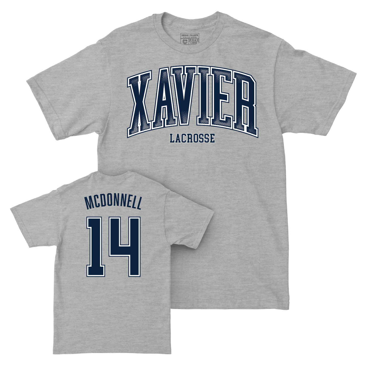 Women's Lacrosse Sport Grey Arch Tee - Katelyn McDonnell Youth Small