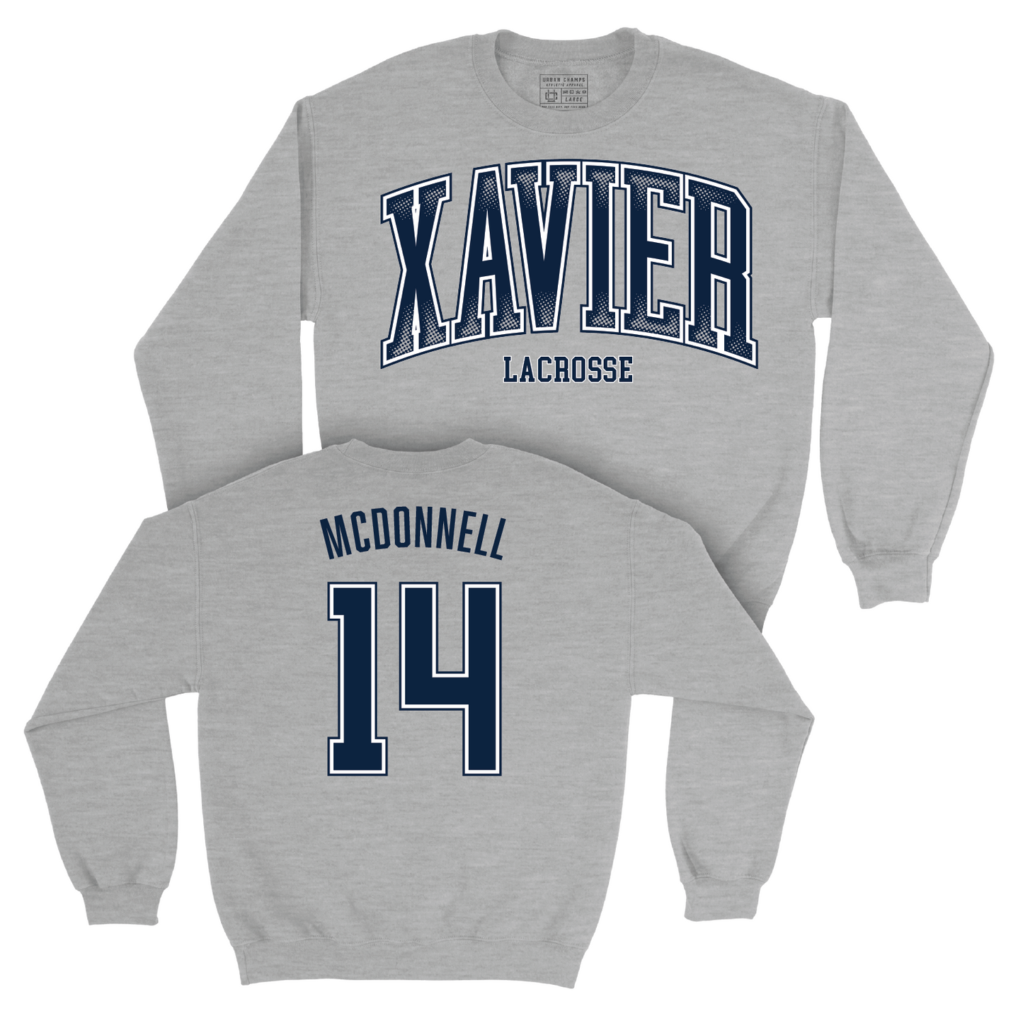 Women's Lacrosse Sport Grey Arch Crew - Katelyn McDonnell Youth Small