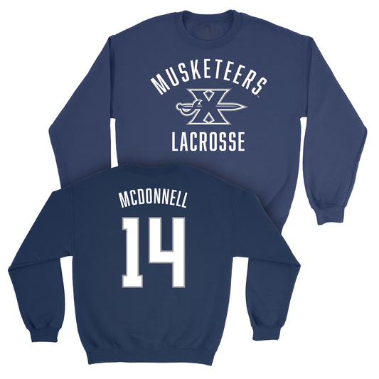 Women's Lacrosse Navy Classic Crew - Katelyn McDonnell Youth Small