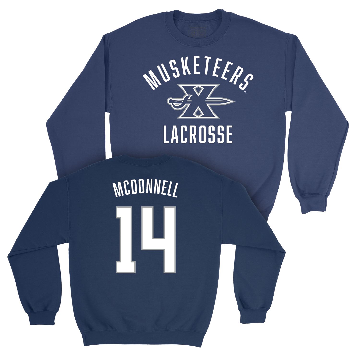 Women's Lacrosse Navy Classic Crew - Katelyn McDonnell Youth Small