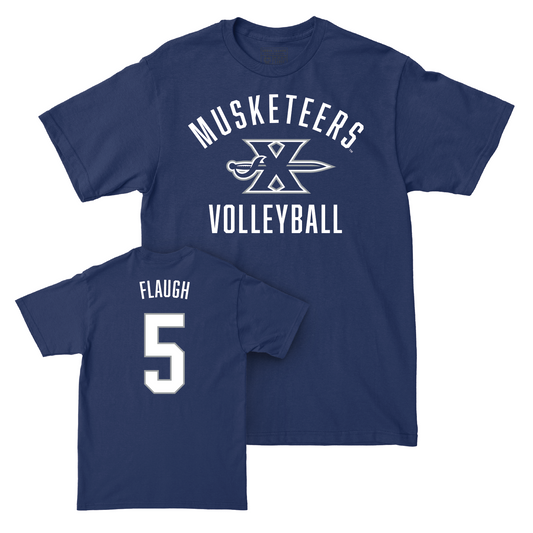 Women's Volleyball Navy Classic Tee - Logan Flaugh Youth Small