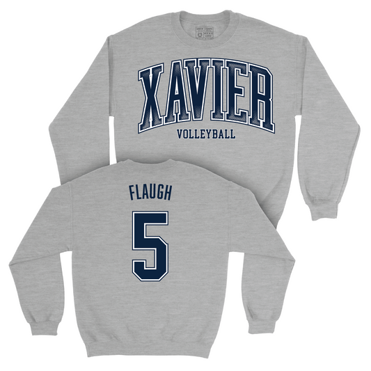 Women's Volleyball Sport Grey Arch Crew - Logan Flaugh Youth Small