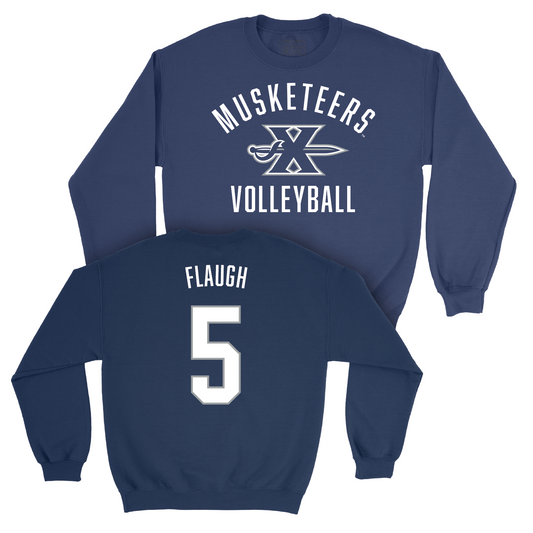 Women's Volleyball Navy Classic Crew - Logan Flaugh Youth Small