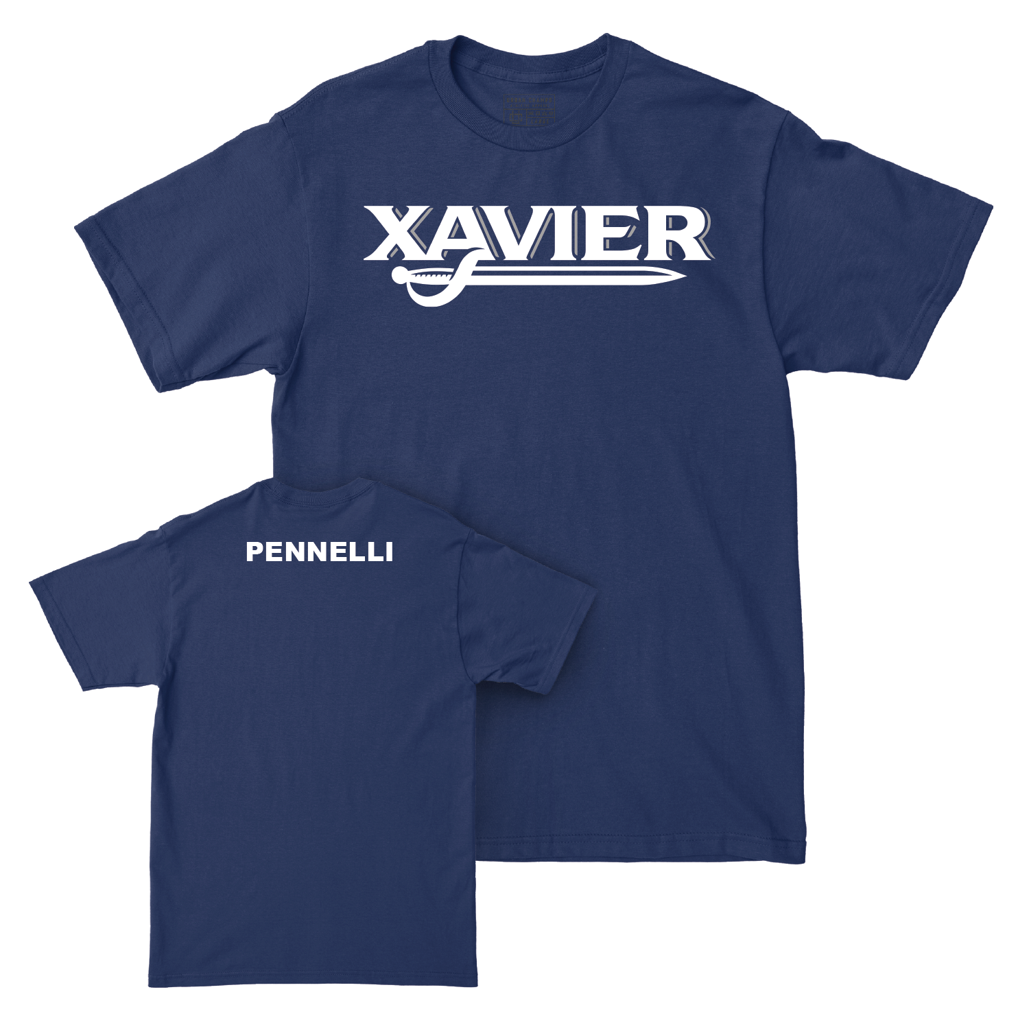 Men's Tennis Navy Woodmark Tee - Marco Pennelli Youth Small