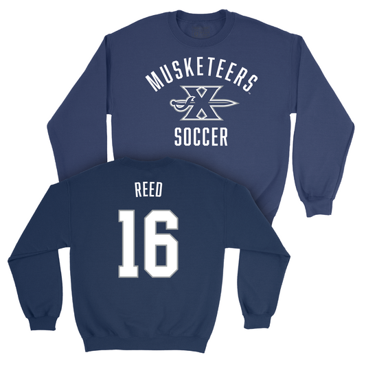 Women's Soccer Navy Classic Crew - Maddie Reed Youth Small