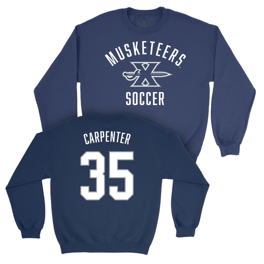 Women's Soccer Navy Classic Crew - Reese Carpenter Youth Small