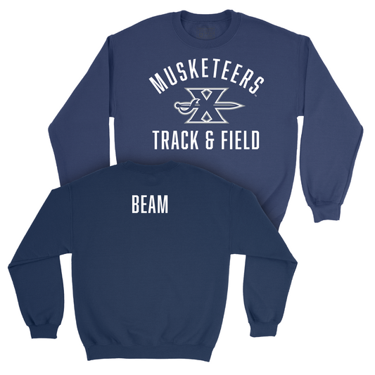 Men's Track & Field Navy Classic Crew - Sean Beam Youth Small