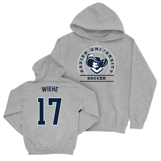 Women's Soccer Sport Grey Logo Hoodie - Sam Wiehe Youth Small
