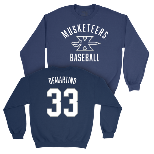 Baseball Navy Classic Crew - Tyler DeMartino Youth Small