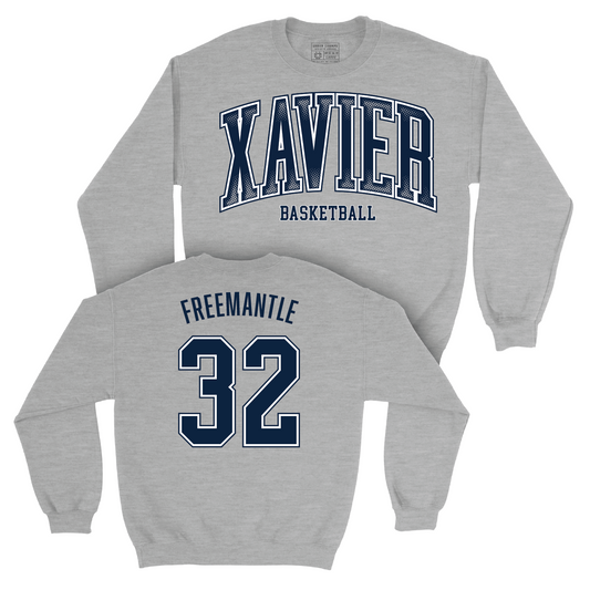 Men's Basketball Sport Grey Arch Crew - Zach Freemantle Youth Small