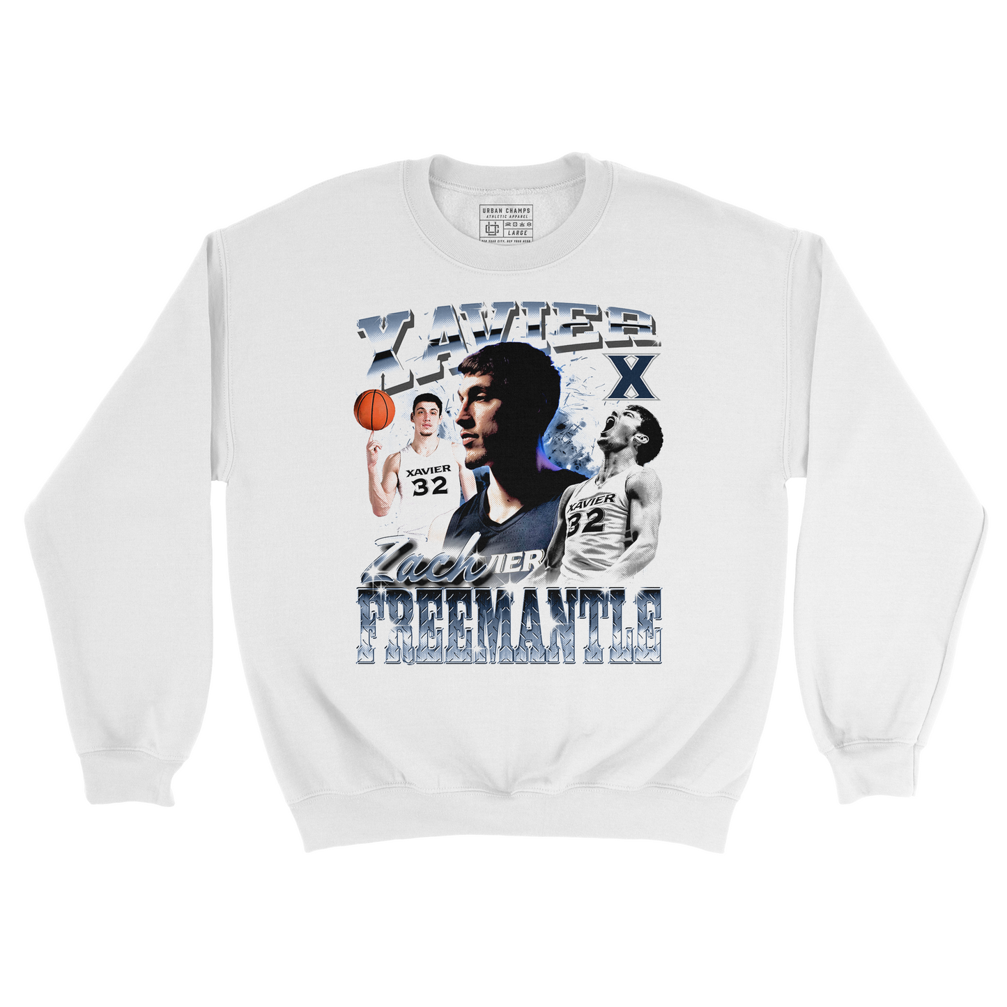 EXCLUSIVE RELEASE: Zach Freemantle 90s Graphic White Crew