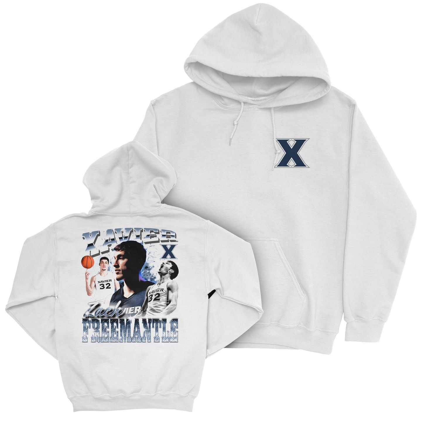 EXCLUSIVE RELEASE: Zach Freemantle 90s Graphic White Hoodie