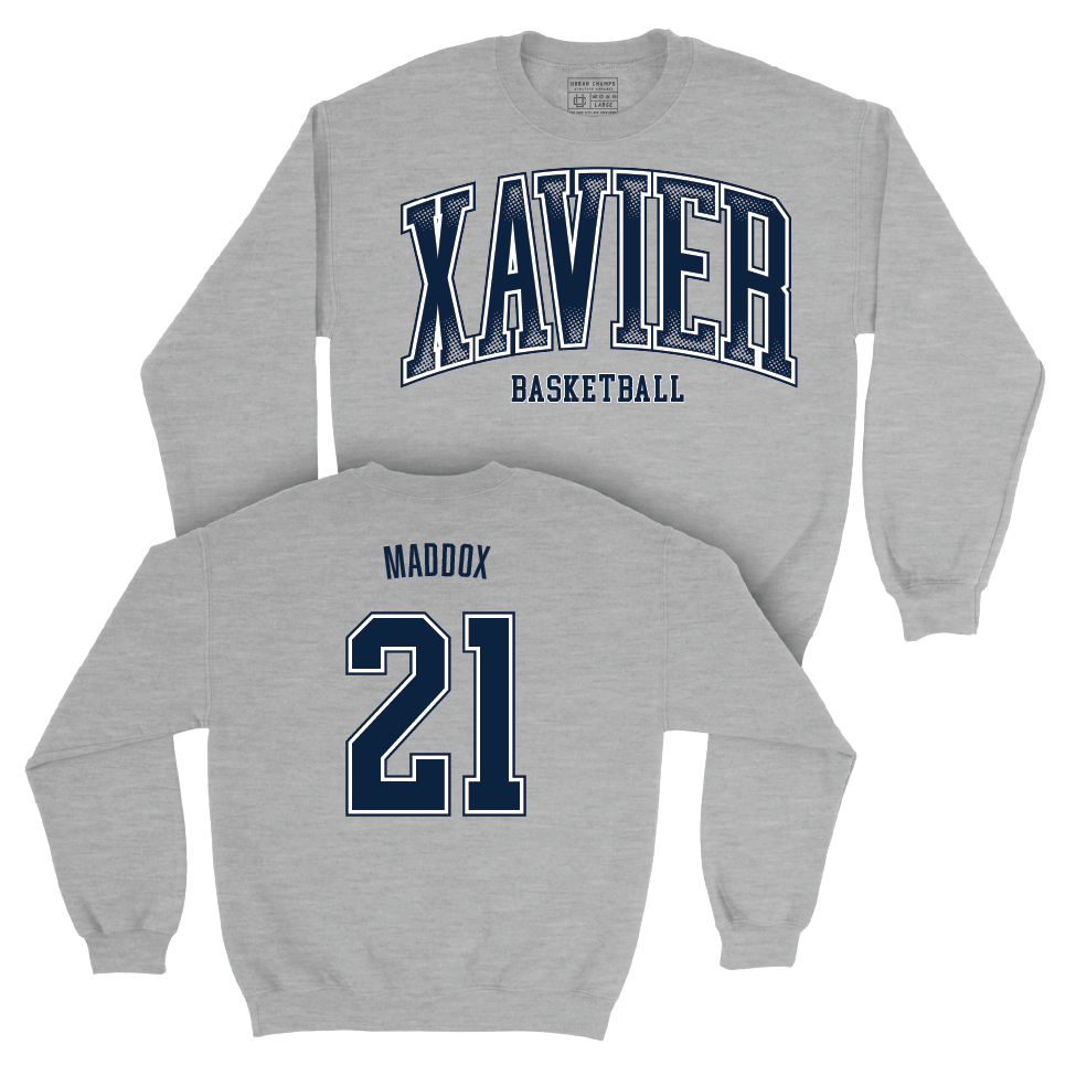 Men's Basketball Sport Grey Arch Crew  - Dante Maddox