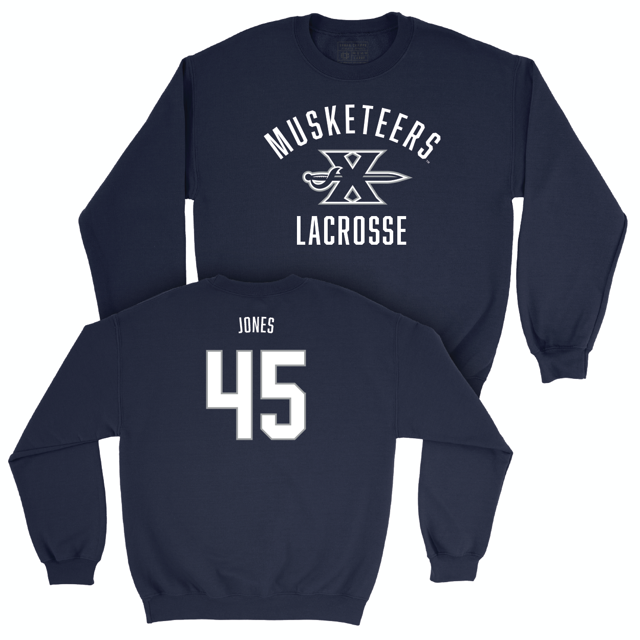 Women's Lacrosse Navy Classic Crew   - Logan Jones