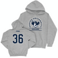 Women's Soccer Sport Grey Logo Hoodie  - Kate Friday