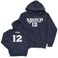 Women's Basketball Navy Wordmark Hoodie  - MacKenzie Givens