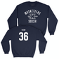 Women's Soccer Navy Classic Crew  - Kate Friday