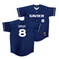 Xavier Baseball Navy Jersey   - Sam Eppley